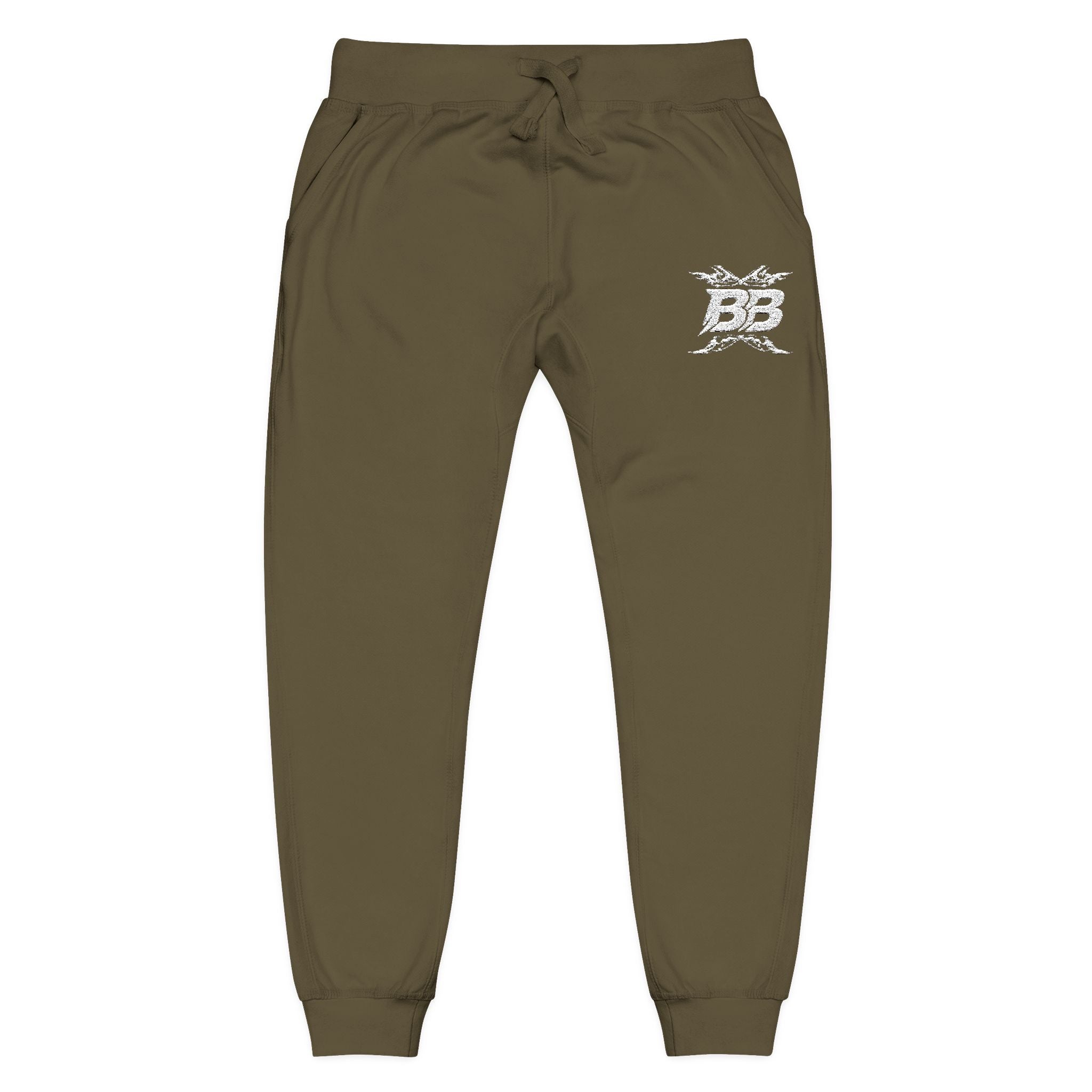 Bahabow Embroidered Fleece Sweatpants