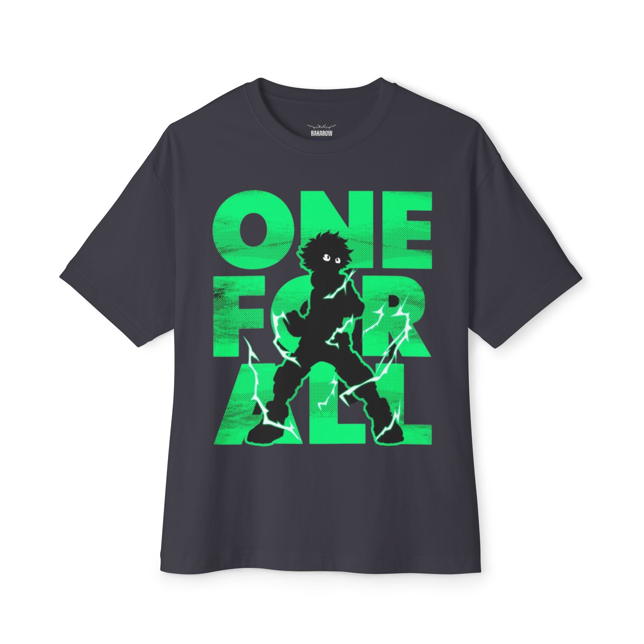 One For All Anime Tee — Oversized Boxy Fit