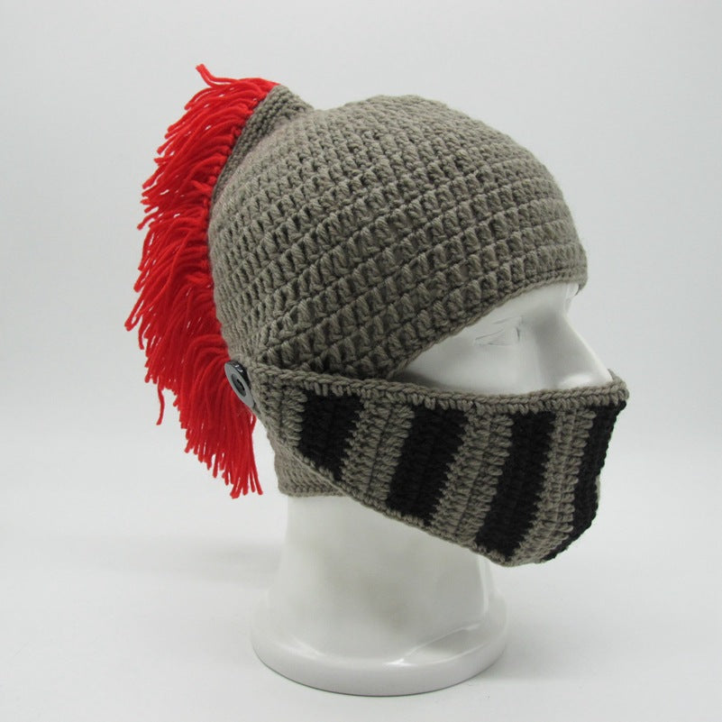 Creative Hand-woven Knight Hat