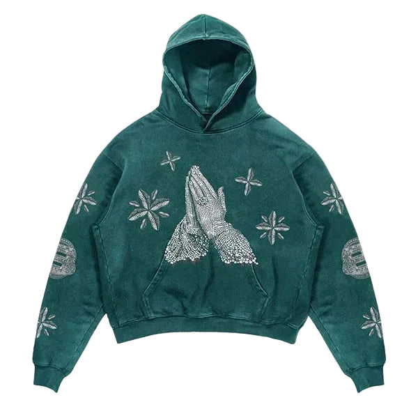 Fashion Casual Printed Polyester Sweater