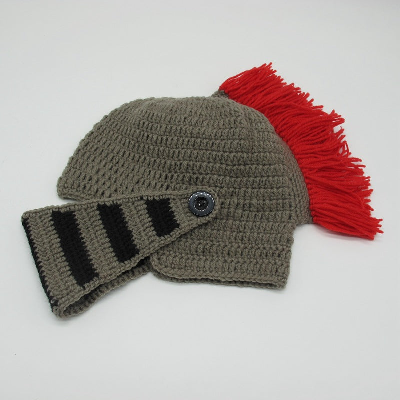 Creative Hand-woven Knight Hat
