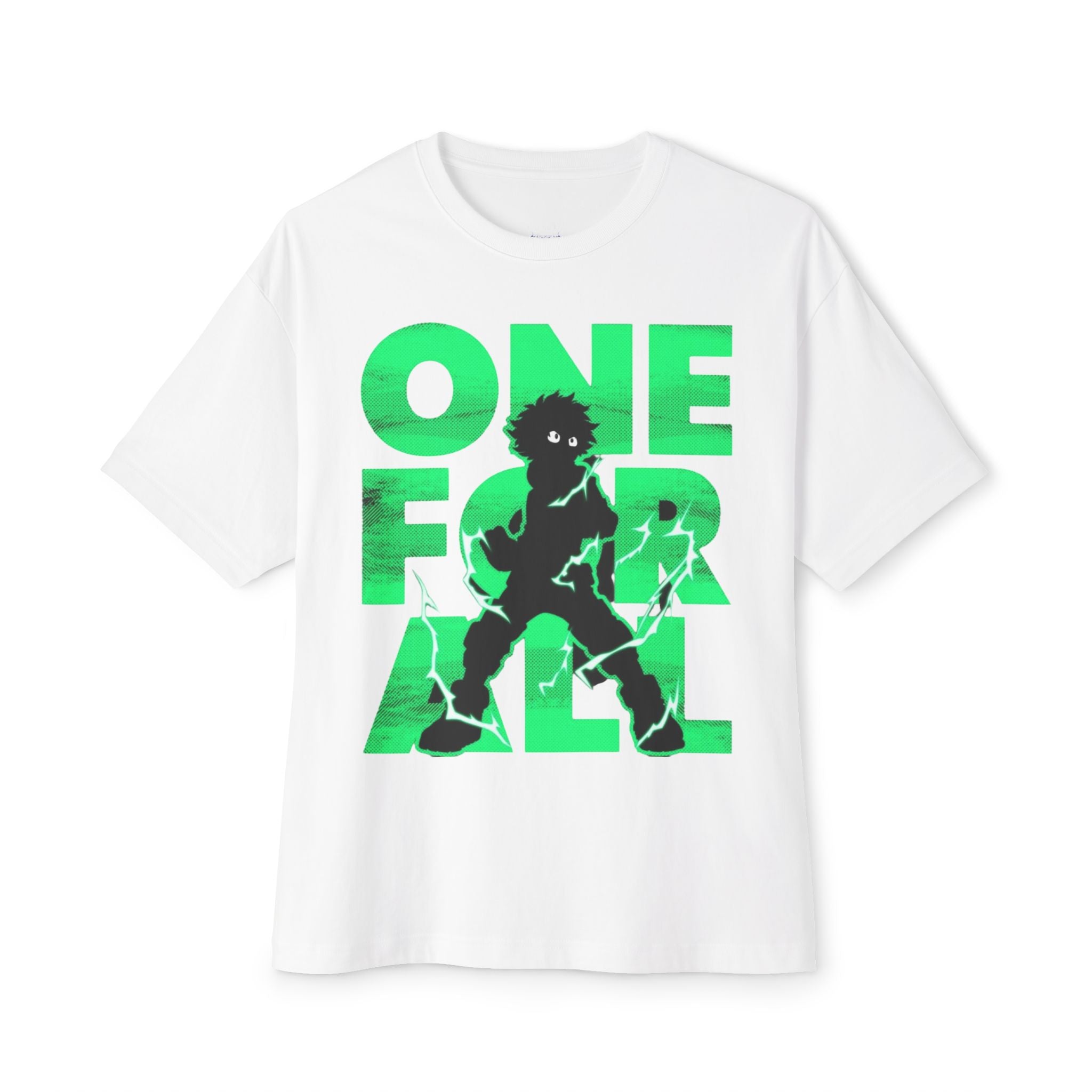 One For All Anime Tee — Oversized Boxy Fit