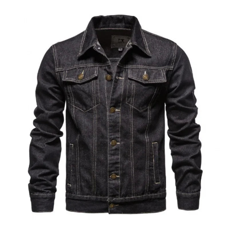 Men’s Patchwork Denim Jacket