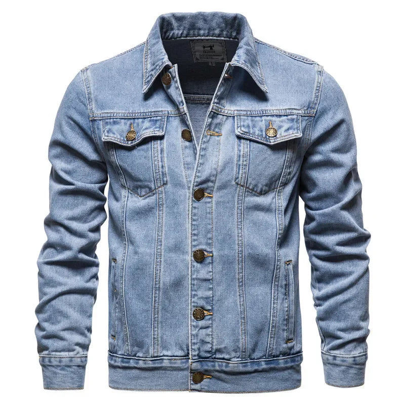 Men’s Patchwork Denim Jacket