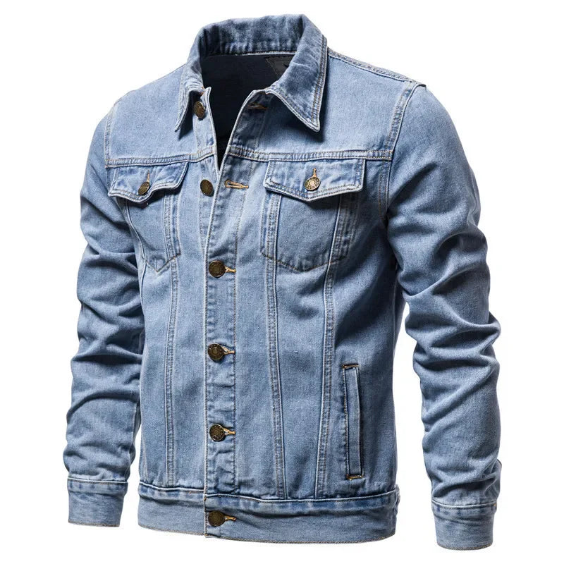 Men’s Patchwork Denim Jacket