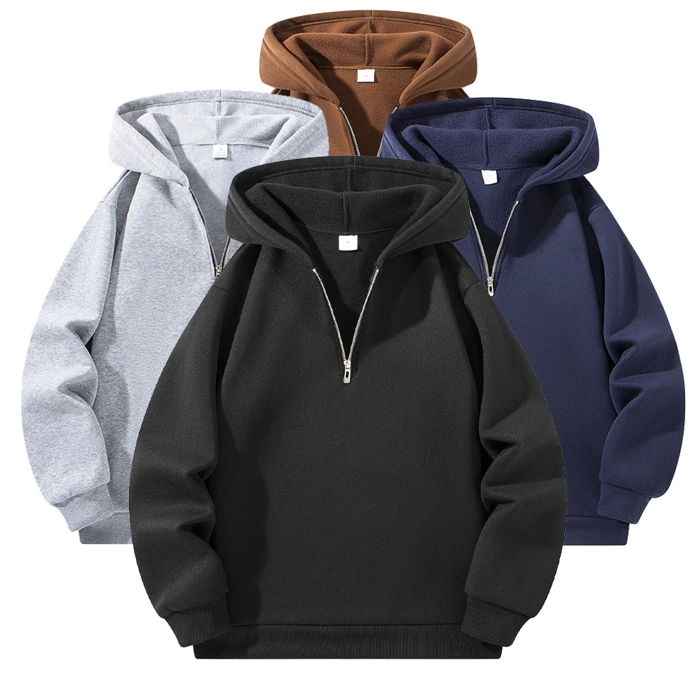 Half Zipper Hoodies