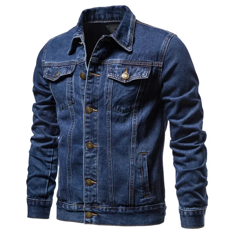 Men’s Patchwork Denim Jacket