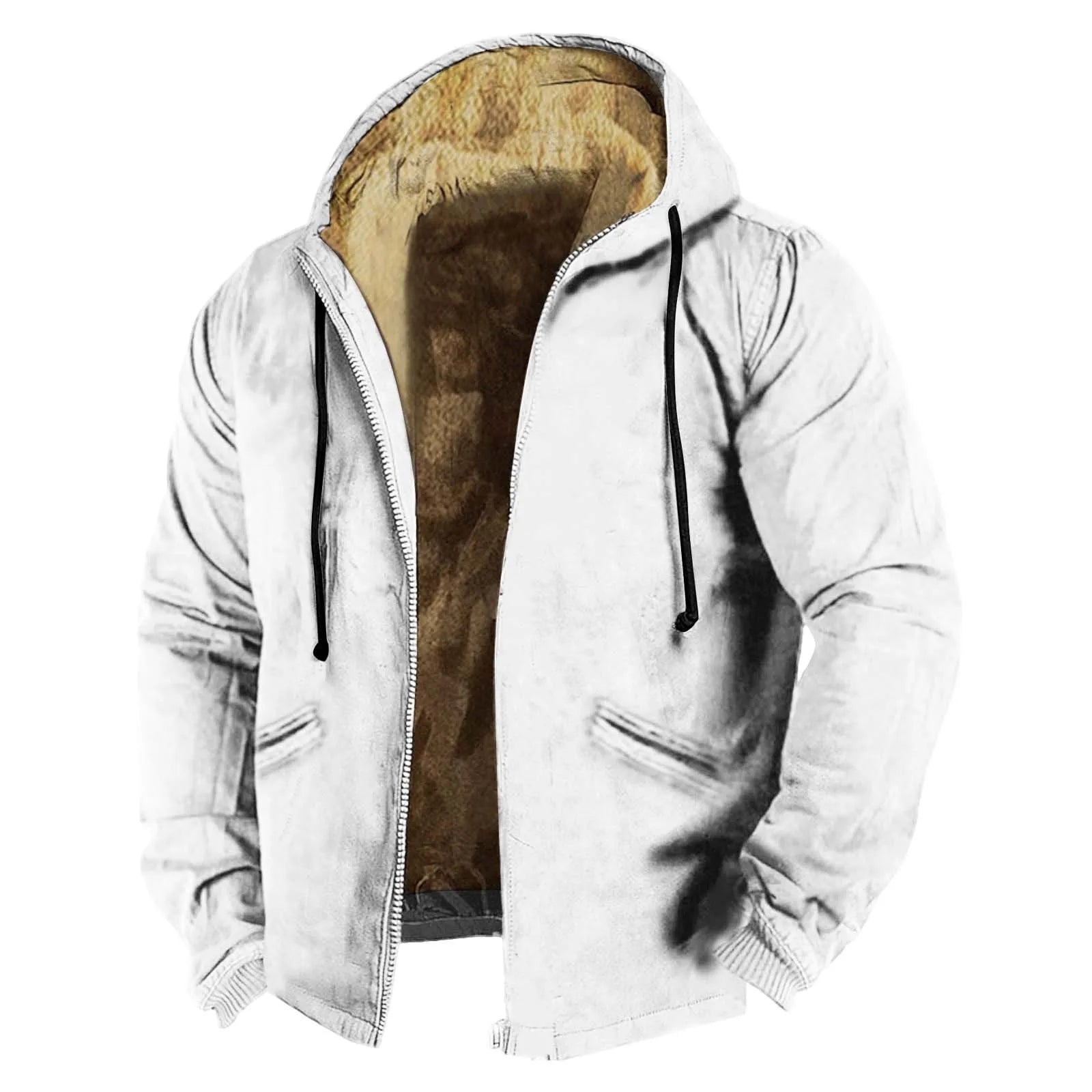 Winter Jacket Thickened Fleece Lined