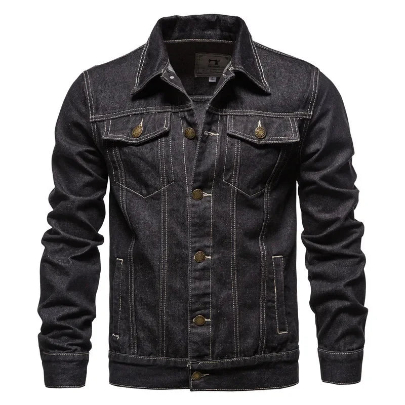 Men’s Patchwork Denim Jacket