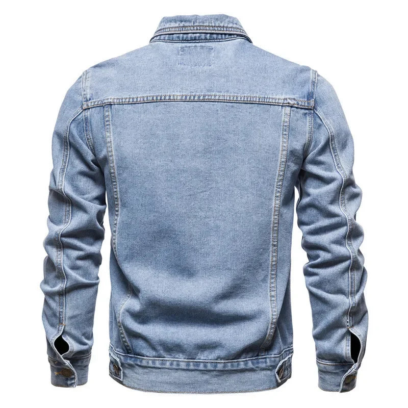 Men’s Patchwork Denim Jacket