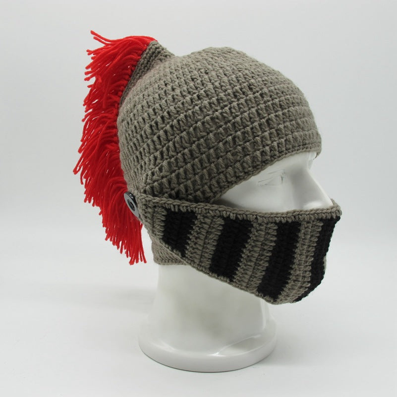 Creative Hand-woven Knight Hat