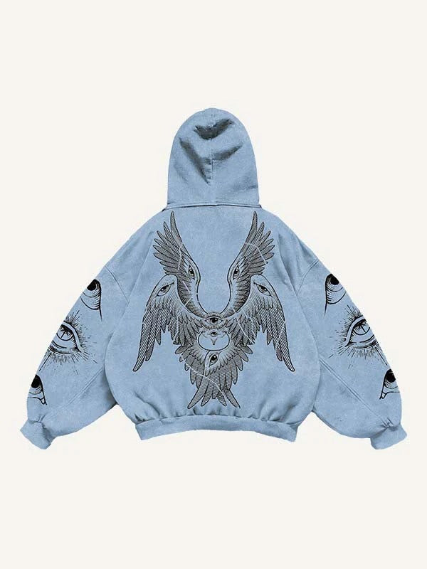 Casual Printed Polyester Sweater