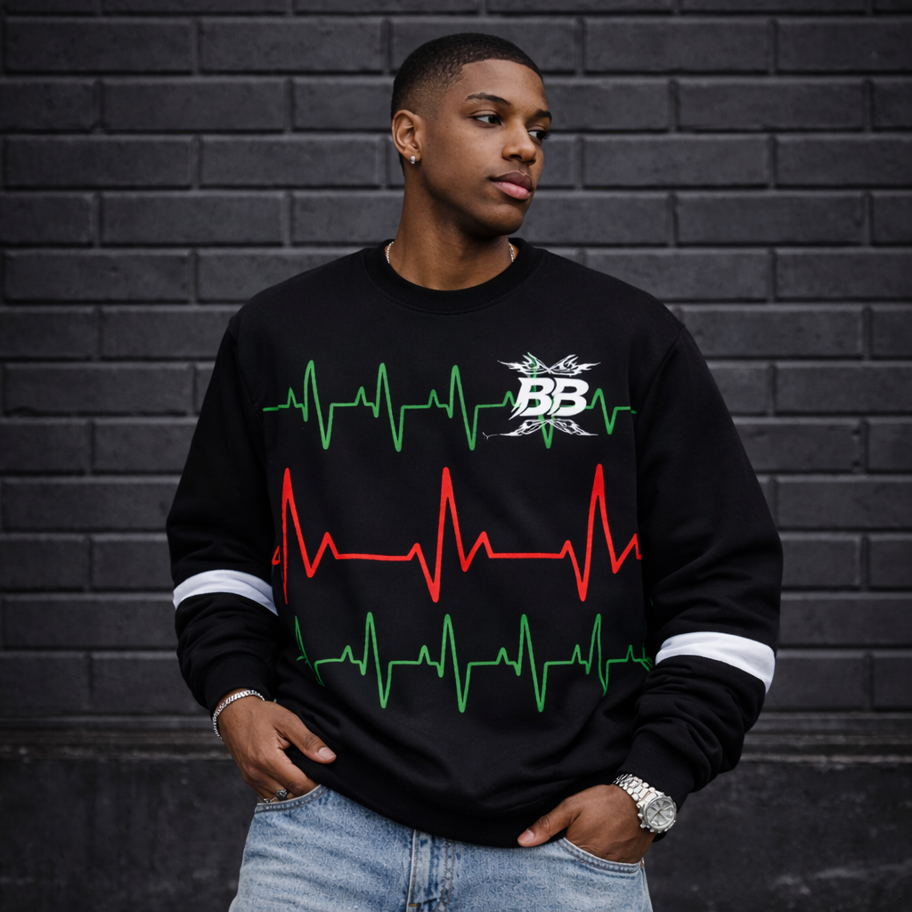 Bahabow Plaited Interlock Sweatshirt